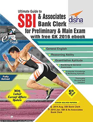 Read Ultimate Guide for SBI & Associates Bank Clerk Prelim & Main Exam - Disha Experts | ePub