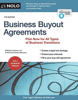 Read online Business Buyout Agreements: Plan Now for All Types of Business Transitions - Anthony Mancuso | PDF