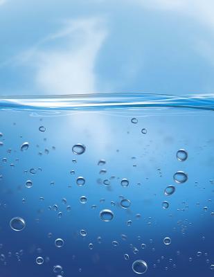 Download Underwater Blue Bubbles 1, Jumbo Oversized: Blank 150 Page Lined Journal for Your Thoughts, Ideas, and Inspiration - NOT A BOOK file in PDF