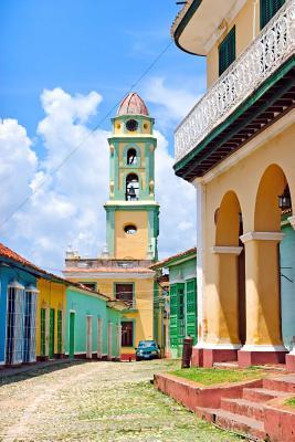 Download Colorful Street in Trinidad Cuba Journal: 150 Page Lined Notebook/Diary - NOT A BOOK file in PDF