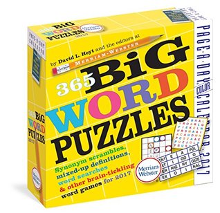Read Big Word Puzzles Colour Page-A-Day Calendar 2017 - David L. Hoyt file in PDF