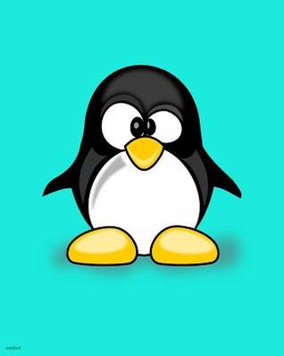 Read Notebook: Blue Penguin Cartoon Cover, Matte Finish, 80 Lined Pages, 8 X 10 - NOT A BOOK | ePub