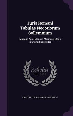 Read Juris Romani Tabulae Negotiorum Sollemnium: Modo in Aere, Modo in Marmore, Modo in Charta Superstites - Ernst Peter Johann Spangenberg file in ePub