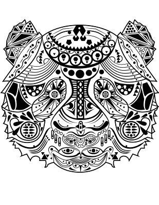 Read online Daily Planner Journal: Bear Zentangle 365   Days Bullet Journaling Blank Notebook with Sections for Date, Time, Notes, Lists & Doodles! 8.5 X 11 Size, 380 Pages! - NOT A BOOK file in ePub