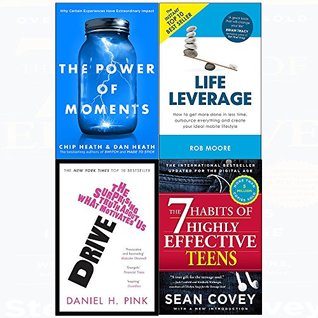Read 7 Habits of highly effective teens, power of moments, drive, life leverage 4 books collection set - Chip Heath file in ePub
